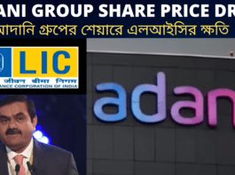 Adani Group Share Price Drop || আদানি গ্রুপের শেয়ারে এলআইসির ক্ষতি